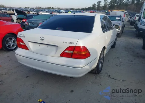 2001 Lexus Ls 430 z USA, uszkodzony, nr VIN JTHBN30F910015841